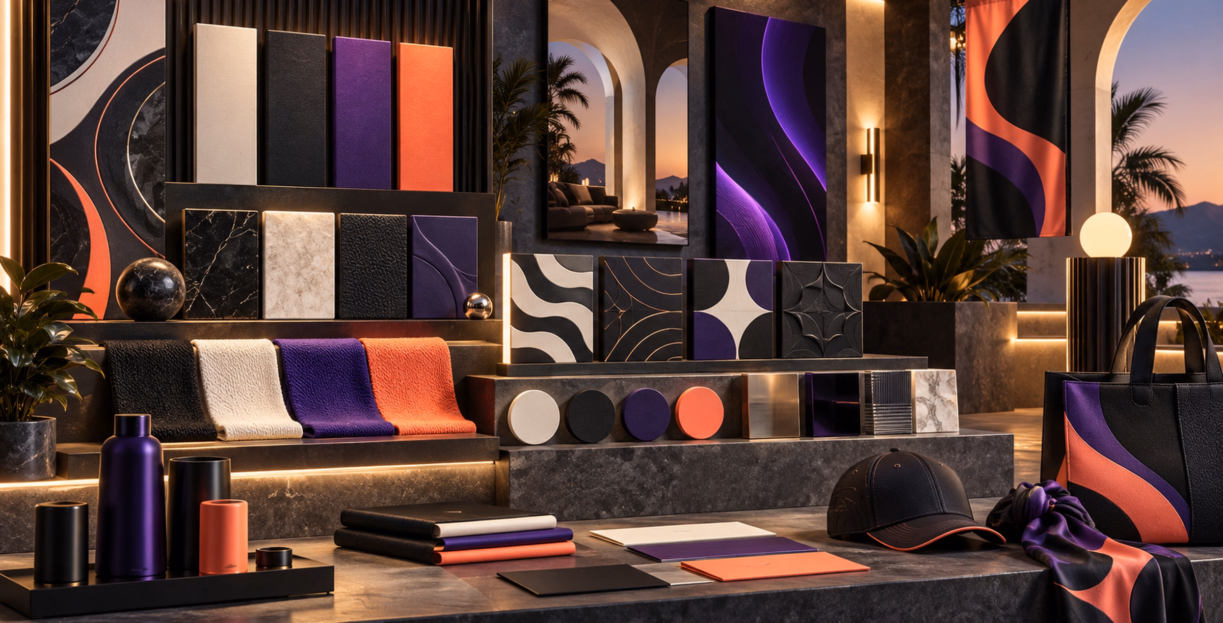 Premium iGaming brand identity system across digital, campaign and physical applications
